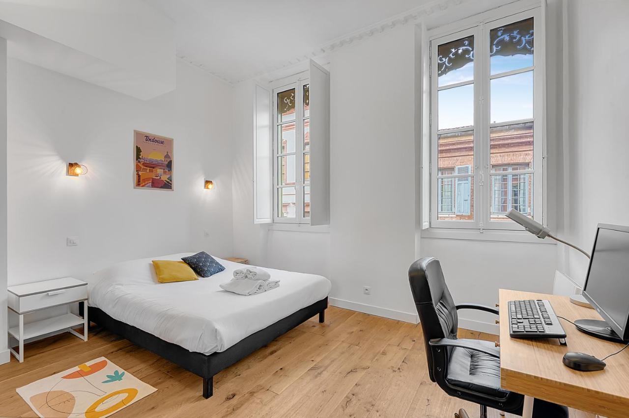 Le Codrus - Charmant Appartement Dans L'Hyper Centre Toulousain Tolosa Esterno foto